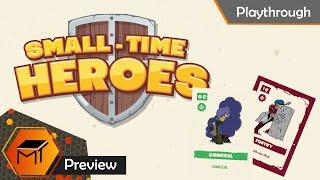 Small-Time Heroes | Preview Playthrough