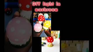 DIY old bulb with magic mushroom #shorts #diycrafts