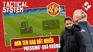 TACTICAL SYSTEM | MAN UTD “PRESSING” QUÁ KHỦNG KHIẾP: RUBEN AMORIM CAO TAY HƠN TEN HAG RẤT NHIỀU!