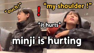 MINJI is HURTING, she made NewJeans so shocked with this accident (she also clumsy)