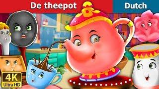 De theepot | The Teapot Story in Dutch | Dutch Fairy Tales