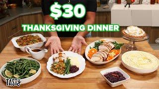 Can This Private Chef Make A Thanksgiving Meal For 6 For $30 • Tasty
