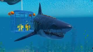 SharkBite 2 Megalodon & Shark Cage trailer