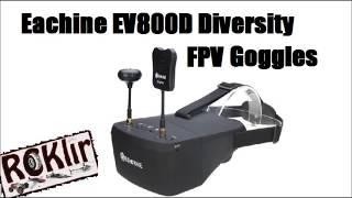 Eachine EV800D Diversity FPV Goggles