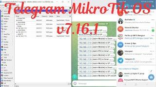 Telegram MikroTik OS v7.16.1