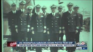 USS Indianapolis survivors see never-before-seen photos