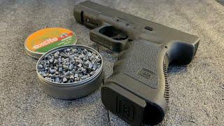 Umarex Airgun Glock 17 Gen 3 Dual Ammo unboxing and shooting test