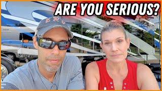 This RV Campground Employee Needs An Attitude Adjustment -- What Happened?