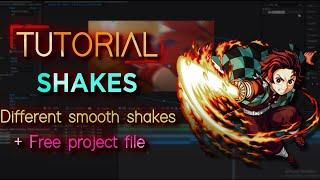 SMOOTH POSITION SHAKES TUTORIAL | AFTER EFFECTS AMV TUTORIAL + FREE PROJECT FILE