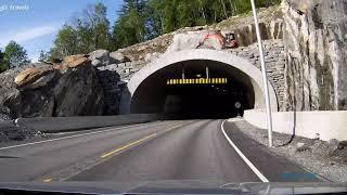 Norway Nature - Hardanger Bridge - The Drive to Fossen Bratte on our way to Bergen.