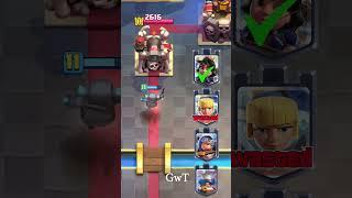 mini PEKKA  ALL towers #clashroyale #gaming