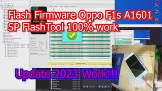 Tutorial Flash Oppo F1s A1601 SP FlashTool Work