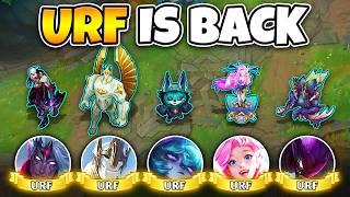 URF IS BACK, AND IT'S PURE CHAOS! (SEASON 15 URF)