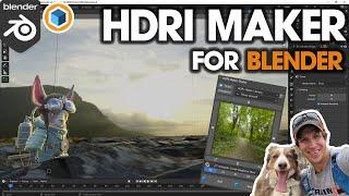 AMAZING HDRI Tool for Blender - HDRI MAKER!