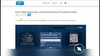 How To Change  Portal ( URL ) In Smart STB Though Bar Code .