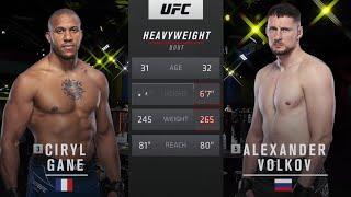 UFC Vegas 30 Александр ВОЛКОВ – Сирил ГАН Обзор на Бой ВОЛКОВ - ГАН Gane - Volkov ЮФС Вегас 30