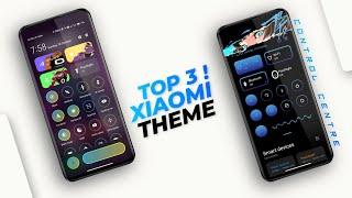 Top 3 Miui 12 Control Centre Theme | Xiaomi Premium Themes | Miui 12 Top 3 Premium themes