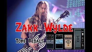 ZAKK WYLDE  Style , Amazing Tone and Effects Pedals