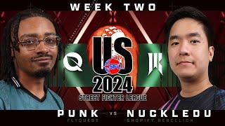 Punk (Cammy) vs. NuckleDu (Guile) - Bo5 - Street Fighter League Pro-US Week 2