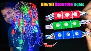 Decoration Light  कैसे बनाये || 3LED strip light Jhalar making