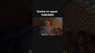 Main minecraft tidak sengaja jumpa zombi langka.