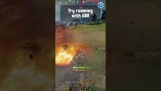 Try ramming with an EBR - WoT Funny Fails