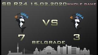 Euroleague 8th season WHOLE GAME U21 ORKA dark - ORKA white 7-3 (3-1)