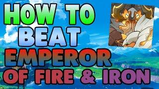 How to EASILY Beat Emperor of Fire and Iron in Genshin Impact - Free to Play Friendly!