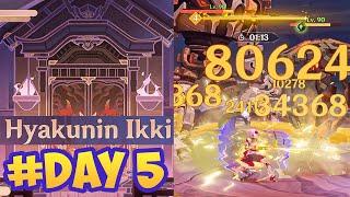 DAY 5!! Hyakunin Ikki Event Genshin Impact _ I Yearn for Combat !