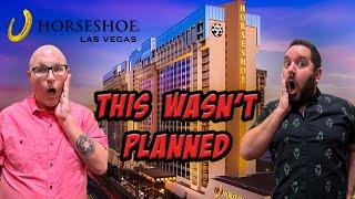 Is HORSESHOE Right For YOU? Our UNPLANNED Stay At This Las Vegas Resort | Dining & Hotel Review