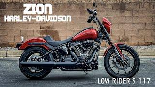 2025 Harley-Davidson FXLRS Low Rider S 117 in Brilliant Red | Kraus Bully Kit & KR Low Bars