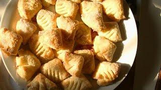 Творожное печенье "Гусиные лапки"/"Goose feet" cream cheese cookies