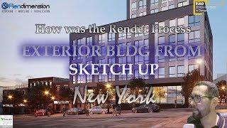 3D Rendering Services New York - Exterior Building - Architectural Renderings Real Estate New York