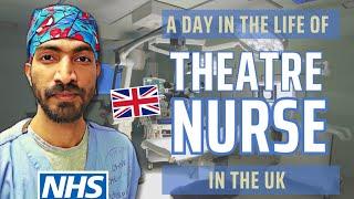 Day in the life of a Nurse in the UK | Nursing in the UK | Scrub Nurse in the UK #ukrn #nursing