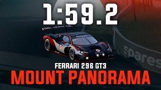 Mount Panorama 1:59.2 - Ferrari 296 GT3 - GO Setups | ACC 1.10.2