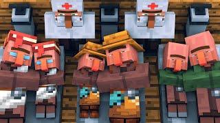 Villager vs Pillager Life [COVID-19]: FULL ANIMATION - Minecraft Animation