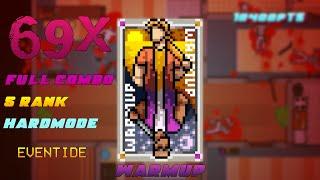 Hotline Miami 2: Eventide, Warmup Full Combo (69x), Hardmode, S Rank