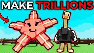 How to Use STARFISH + OSTRICH to MAKE TRILLIONS in Grow a Garden! (BEST MONEY METHOD)