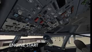 Full XP11 VR flight, fully loaded (ZIBO 737+P2ATC+WT3+FO(MCE)+AviTab+XEnviro)=Total fun