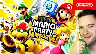 SUPER MARIO PARTY JAMBOREE Trailer | Domtendo Reaktion