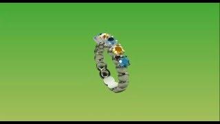 Rhinoceros 3D SPRING JEWELLERY RING