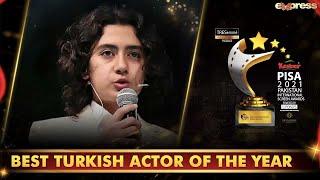 Emre Üçtepe Best Turkish Actor Of The Year | PISA Award 2021 | Express TV | I2O2O