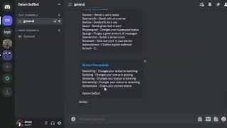  OPIUM SELFBOT V2  |  1K+ COMMANDS  | FREE | PERFECT FOR COMMUNITIES