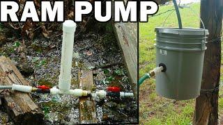 Cross Tembers Farm Ram Pump Update