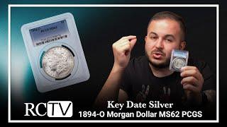 Key Date Silver: 1894-O Morgan Dollar, MS62