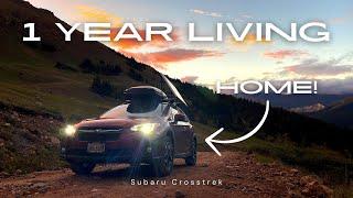 The surprising reality of living in a Subaru Crosstrek for 1 year