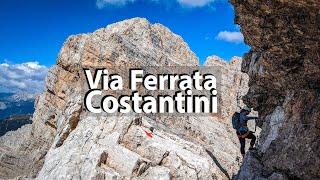 La Ferrata più difficile delle Dolomiti : FERRATA COSTANTINI ◭ MOIAZZA SUD