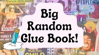 Big Random Glue Book Time Baby!️ Perfect Glue Book 4 Beginners!️#gluebook