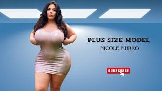 Nicole Nurko  ▶️ | Glamorous fashion curvy Plus size model