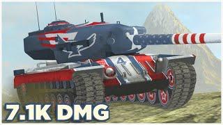 T34 Independence • 7.1K DMG • 5 KILLS • WoT Blitz